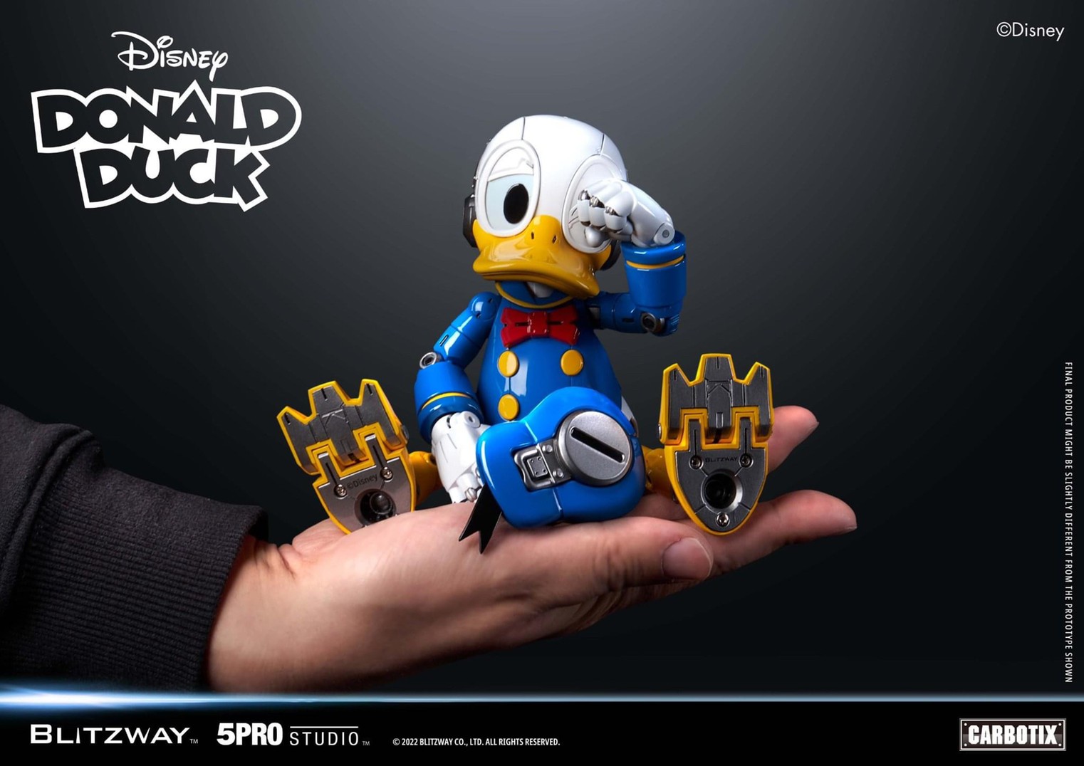 CARBOTIX Disney Characters Series Mickey Mouse / Donald Duck / Stitch by Blitzway x 5Pro Studio