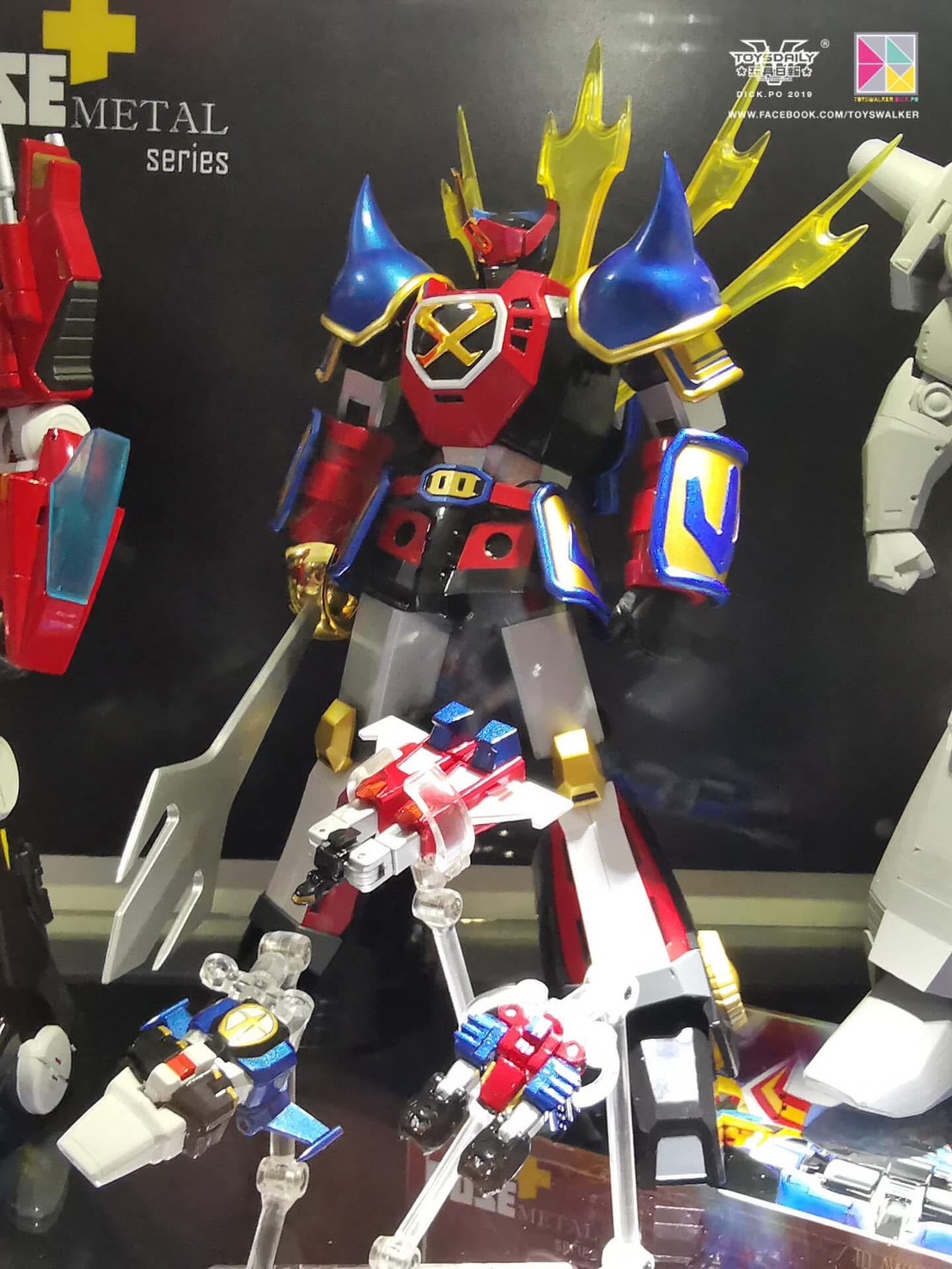 POSE+ Metal Series P+03 Sengoku Majin GoShogun by AWAKEN STUDIO (Art Storm) (สภาพใหม่เปิดเช็ค)