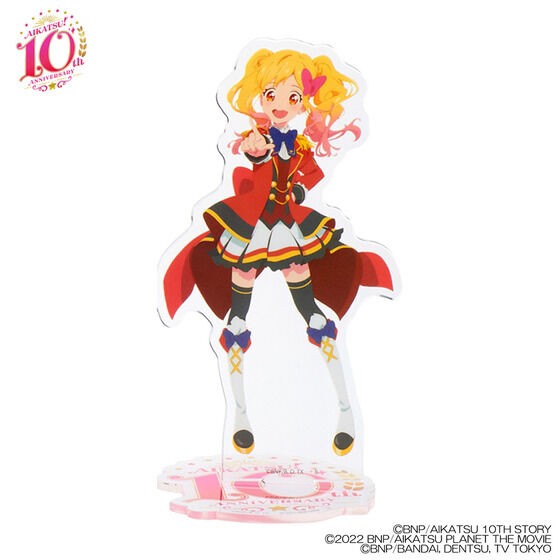 PRE-ORDER : Aikatsu! Series 10th ANNIVERSARY Acrylic Stand Past Main Characters