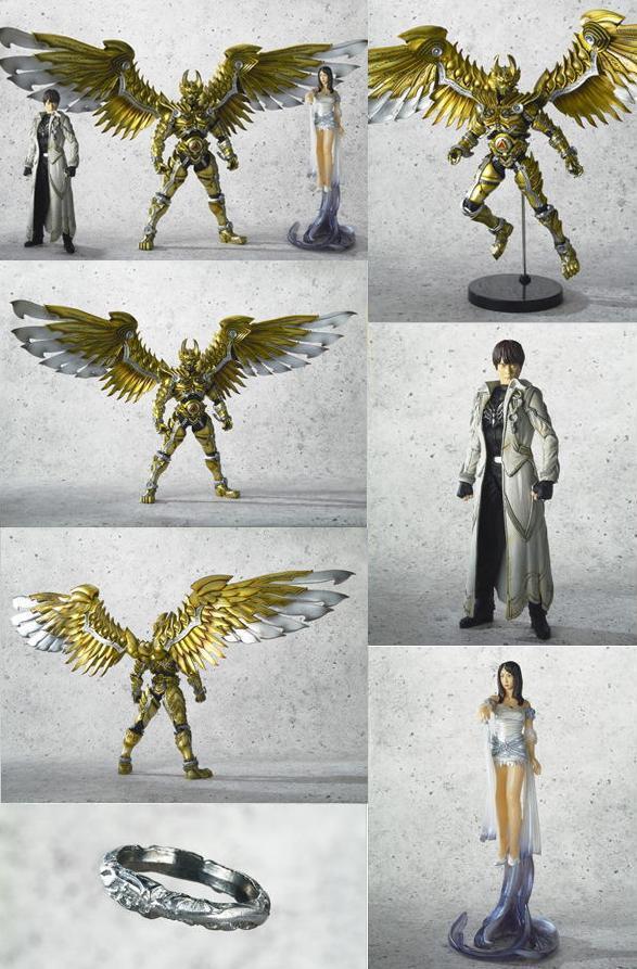 Equip and Prop Series Vol.7 Garo Wing Version and Kaoru and Ring by Bandai