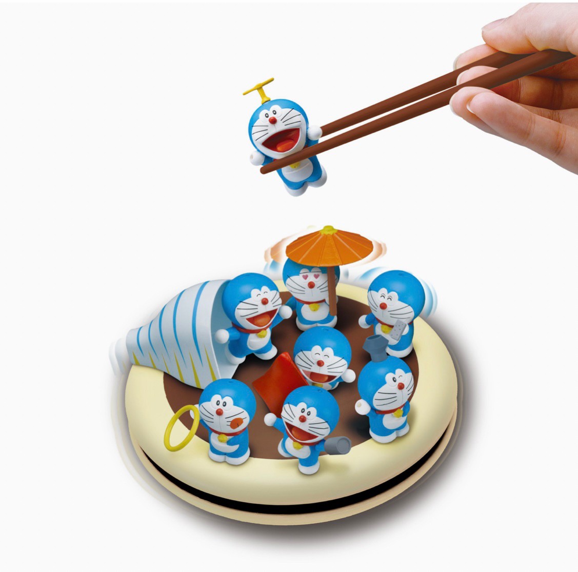 Doraemon Darake Stacking Mini Figure Balance Game by Epoch