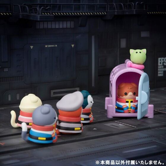 PRE-ORDER : MEGA CAT PROJECT Mobile Suit Gundam Mobile Suit Nyandam E.F.S.F. Nya! (Set of 8 with PB Bonus)