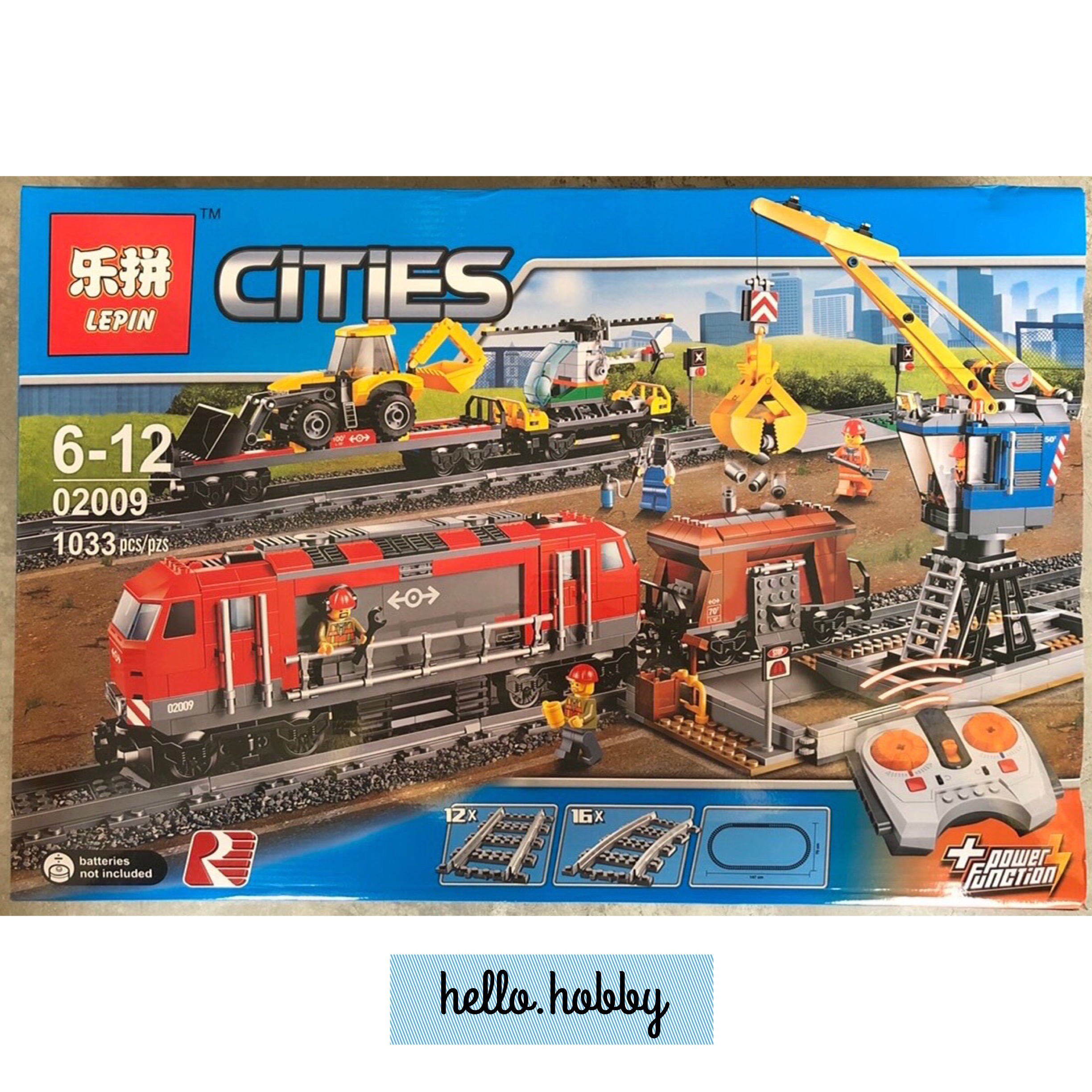 Lepin 02009 Heavy-Haul Train 1033pcs