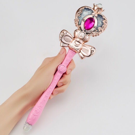 PRE-ORDER : Pretty Guardian Sailor Moon Miracle Shiny Series Spiral Heart Moon Rod