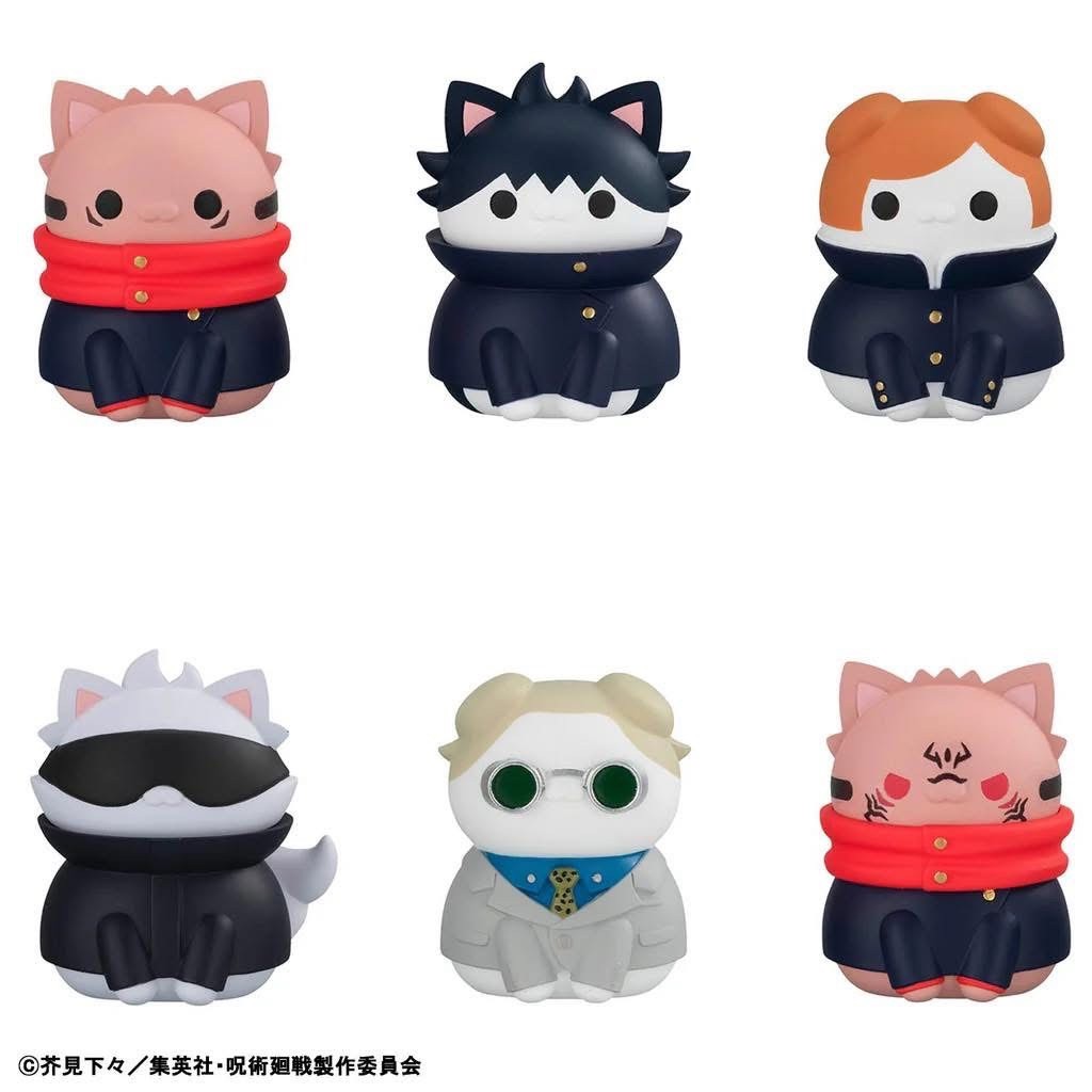 Pre-order : MEGA CAT PROJECT Jujutsu Kaisen Jujutsu Nyanko Shibuya Incident (8pcs) by MegaHouse