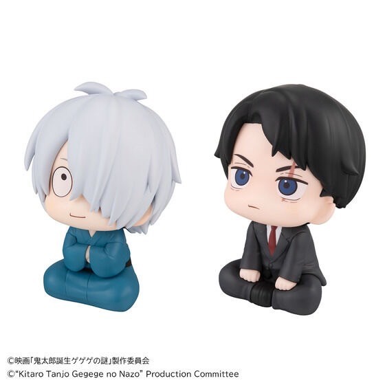 PRE-ORDER : Rukappu Movie "The Birth of Kitaro: The Mystery of Gegege" Kitaro's Father & Mizuki Set [Includes Limited Cushion]