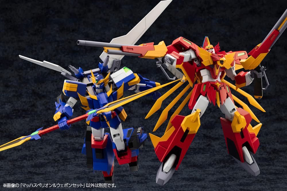 Pre-order : Mach Superion & Weapon Set (The Saint of Braves Baan Gaan) Plastic Model Kit by Kotobukiya