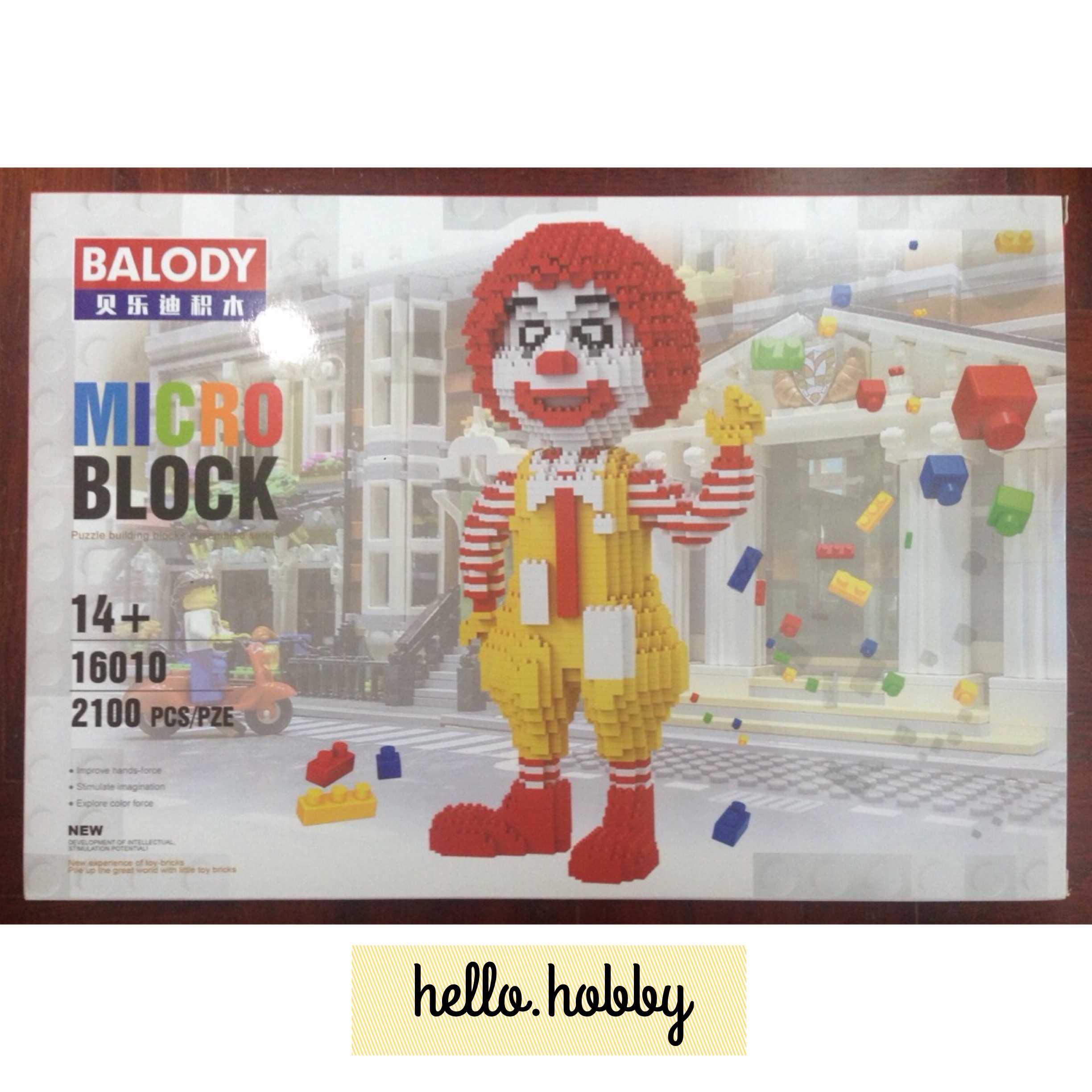 Balody 16010 McDonald 2,100pcs