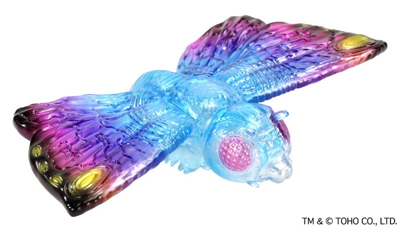 Godzilla - CCP Middle Size Series - Godzilla EX Vol.6 - Mothra (1992) Blue Pink Ver. by CCP (Lot JP)