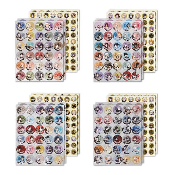 PRE-ORDER : Touken Ranbu ONLINE Well Done Honor Stickers (4 types)