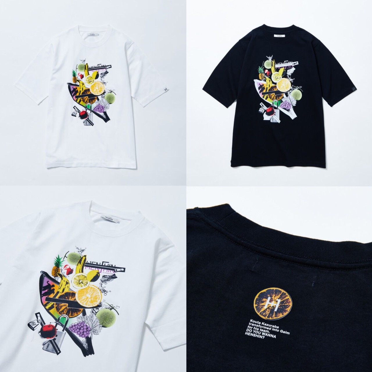 PRE-ORDER : Design T-shirt -COLLAGE- Kamen Rider | HENSHIN by KAMEN RIDER