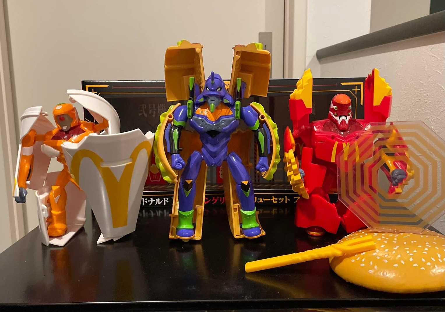 ฟิกเกอร์ *Limited Campaign* McDonald‘s Evangelion Value Set by McDonald’s Japan x Neon Genesis Evangelion (Lot JP)