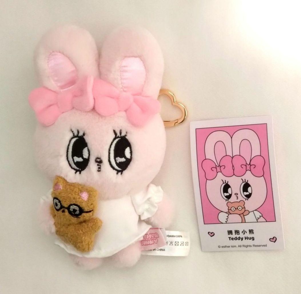 Esther Bunny Sweet Date Series Plush Keychain by Toyzero+