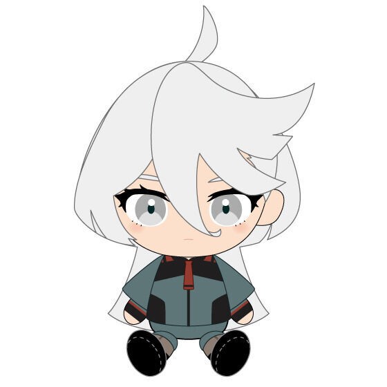 PRE-ORDER : Chibi Plush Suletta Mercury / Mirione Rembran / Girl Jeturk