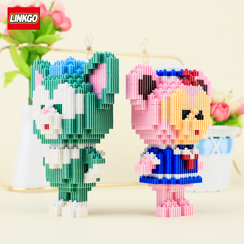 Linkgo 68205-68208 Animals (แบบเฟือง)