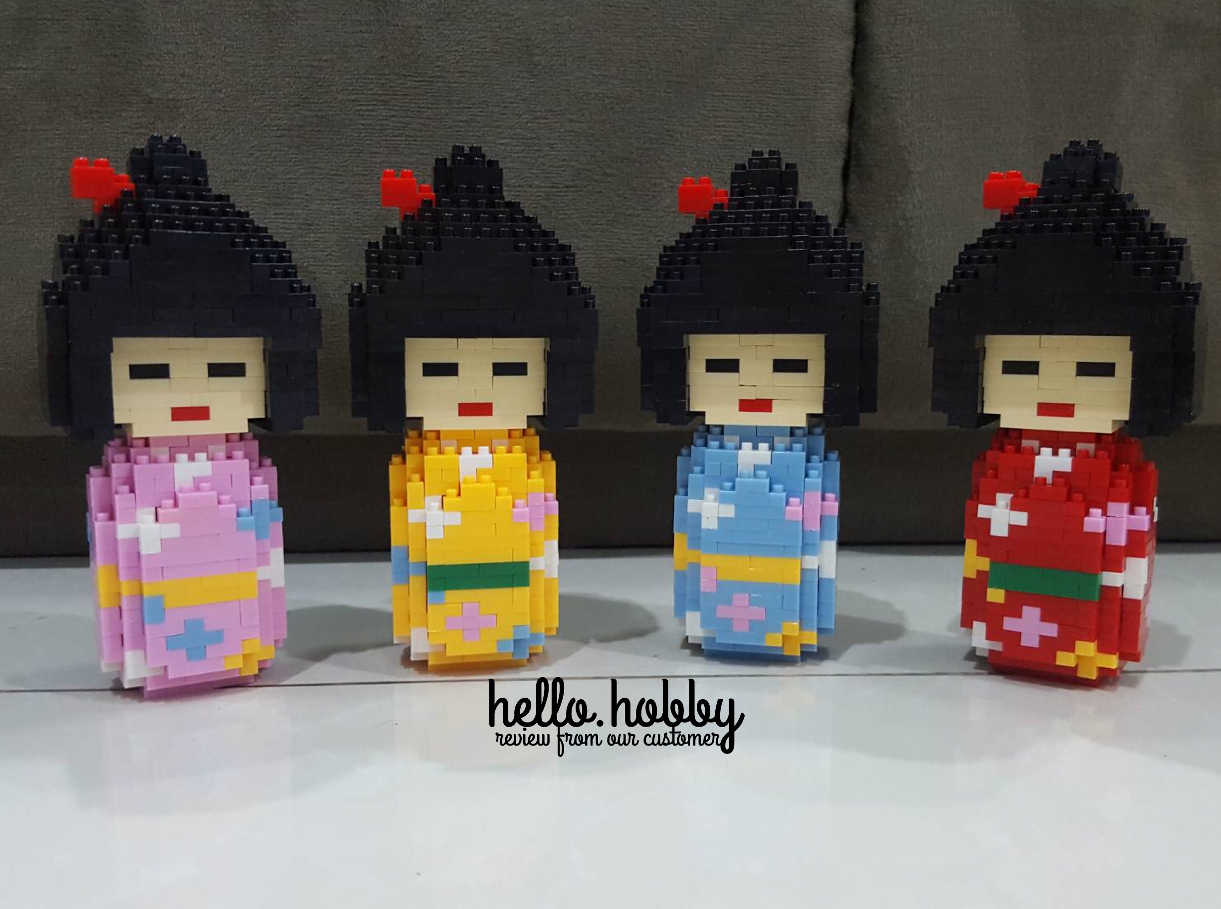 HC Magic 9032 Kokeshi Doll 1848pcs