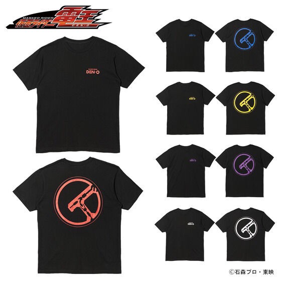 PRE-ORDER : Kamen Rider Den-O T-shirt Crest Pattern