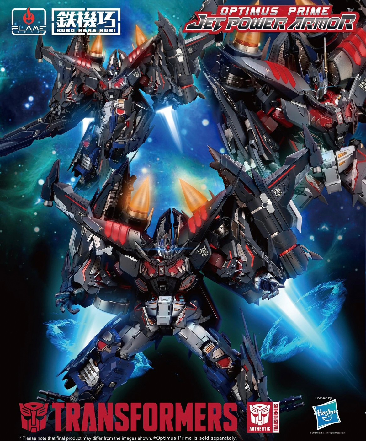 Pre-order : [KURO KARA KURI]#04UP Optimus Prime Jet Power Armor by Flame Toys