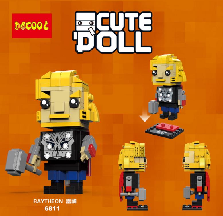 Decool 6809-68214 Super Heroes Set