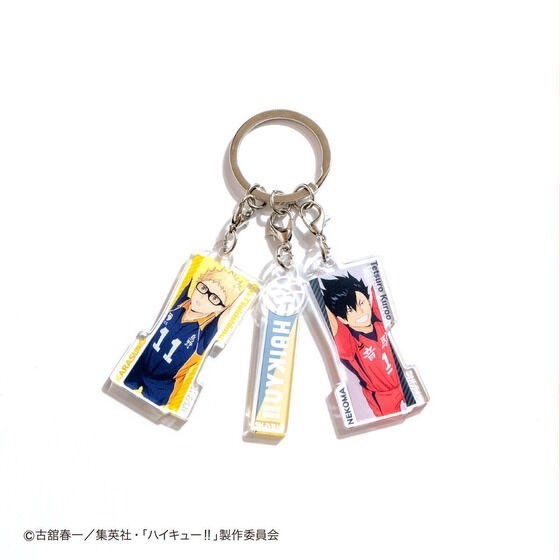 PRE-ORDER : Haikyu!! 3-piece Small Acrylic Keychain