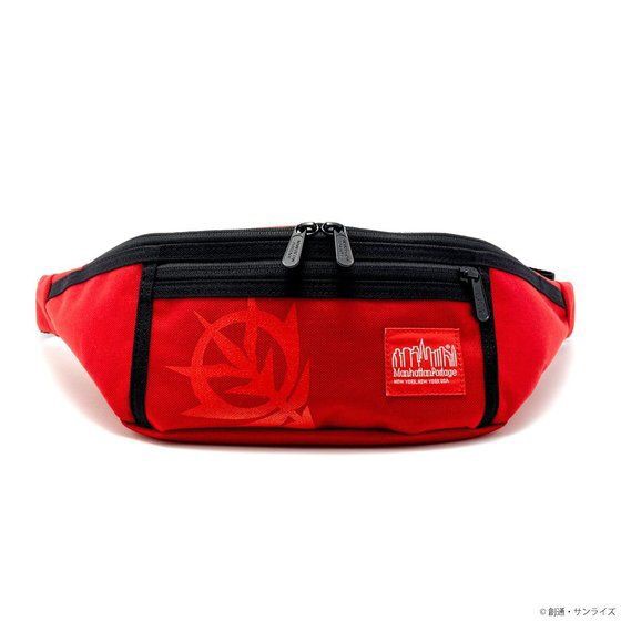 PRE-ORDER : STRICT-G x Manhattan Portage Mobile Suit Gundam 40th Anniversary Waist Bag Zeon Army Model