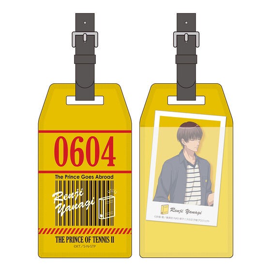 PRE-ORDER : The Prince of Tennis Abroad Luggage Tag with Illustration Sheet