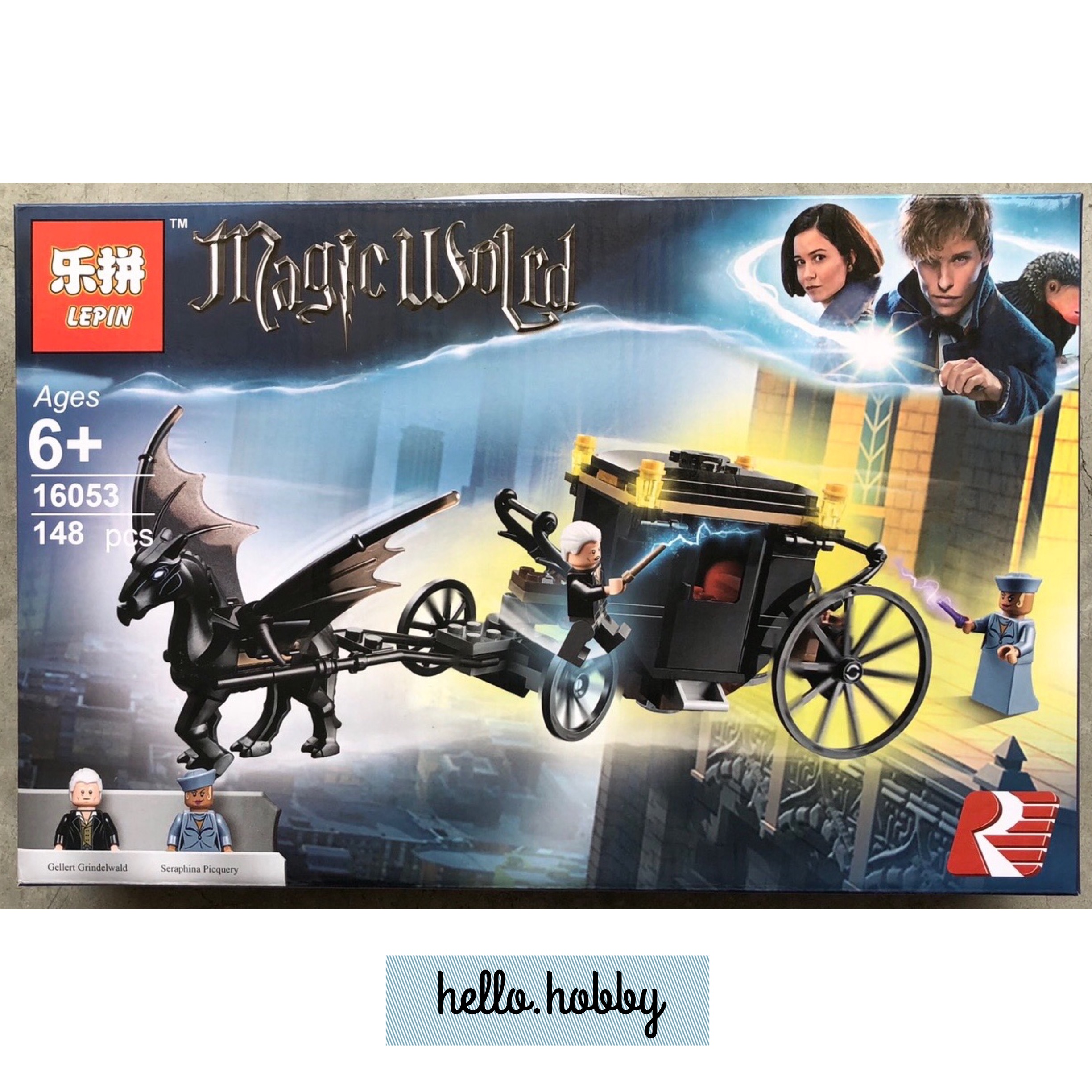 Lepin 16053 Harry Potter Grindelwald's Escape 148pcs