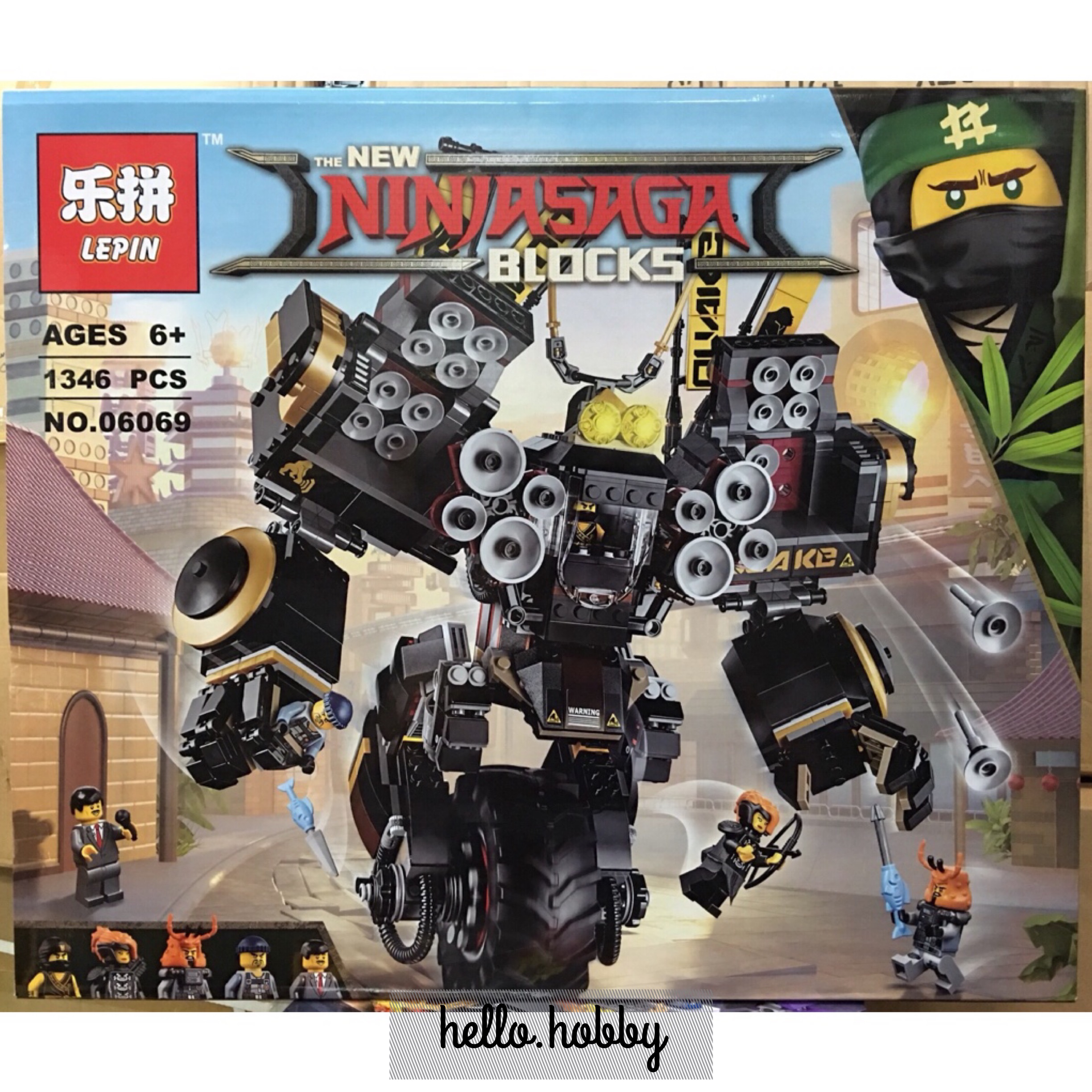 Lepin 06069 Ninjago Quake Mech