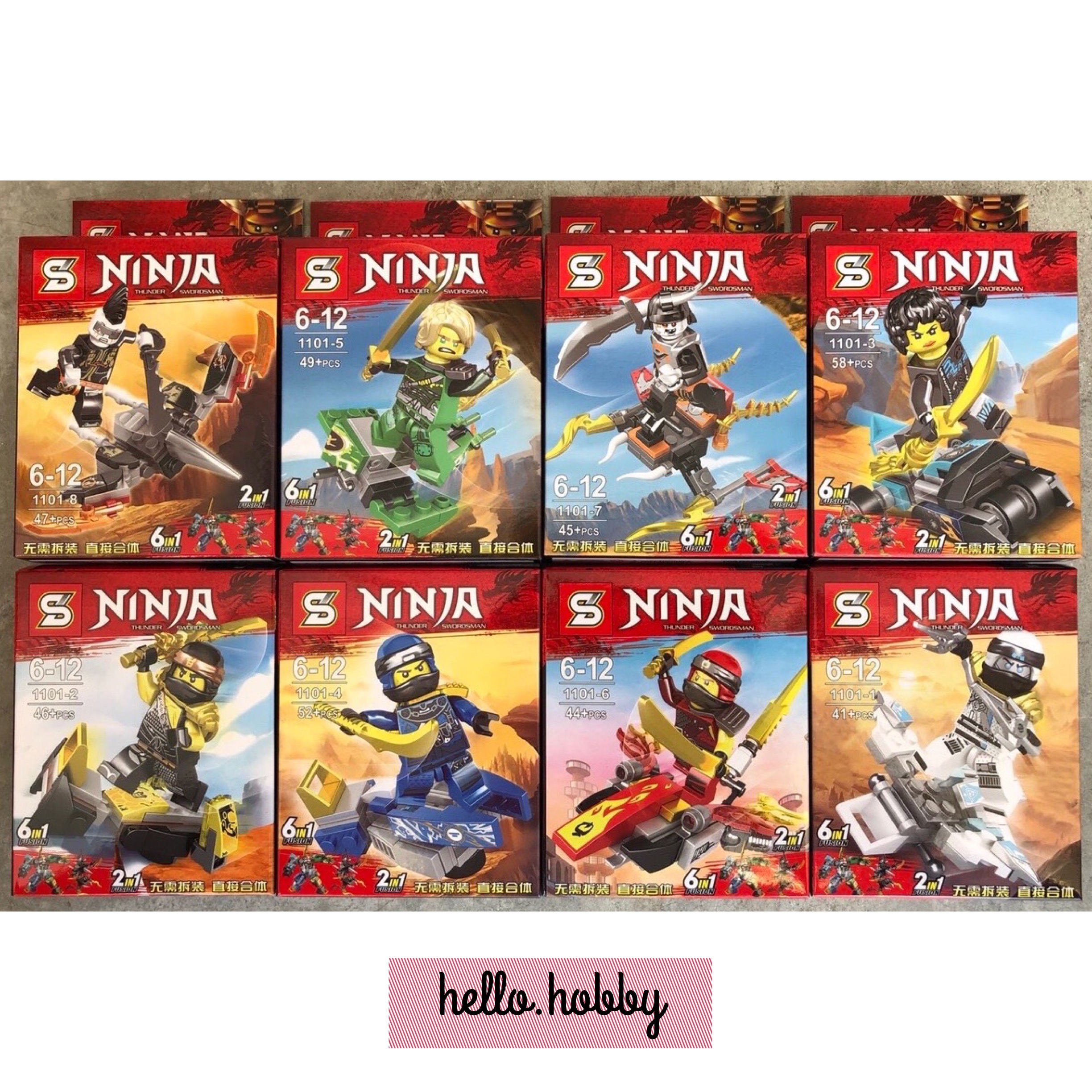 SY 1101 1-8 Ninjago