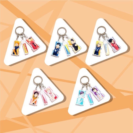 PRE-ORDER : Haikyu!! 3-piece Small Acrylic Keychain