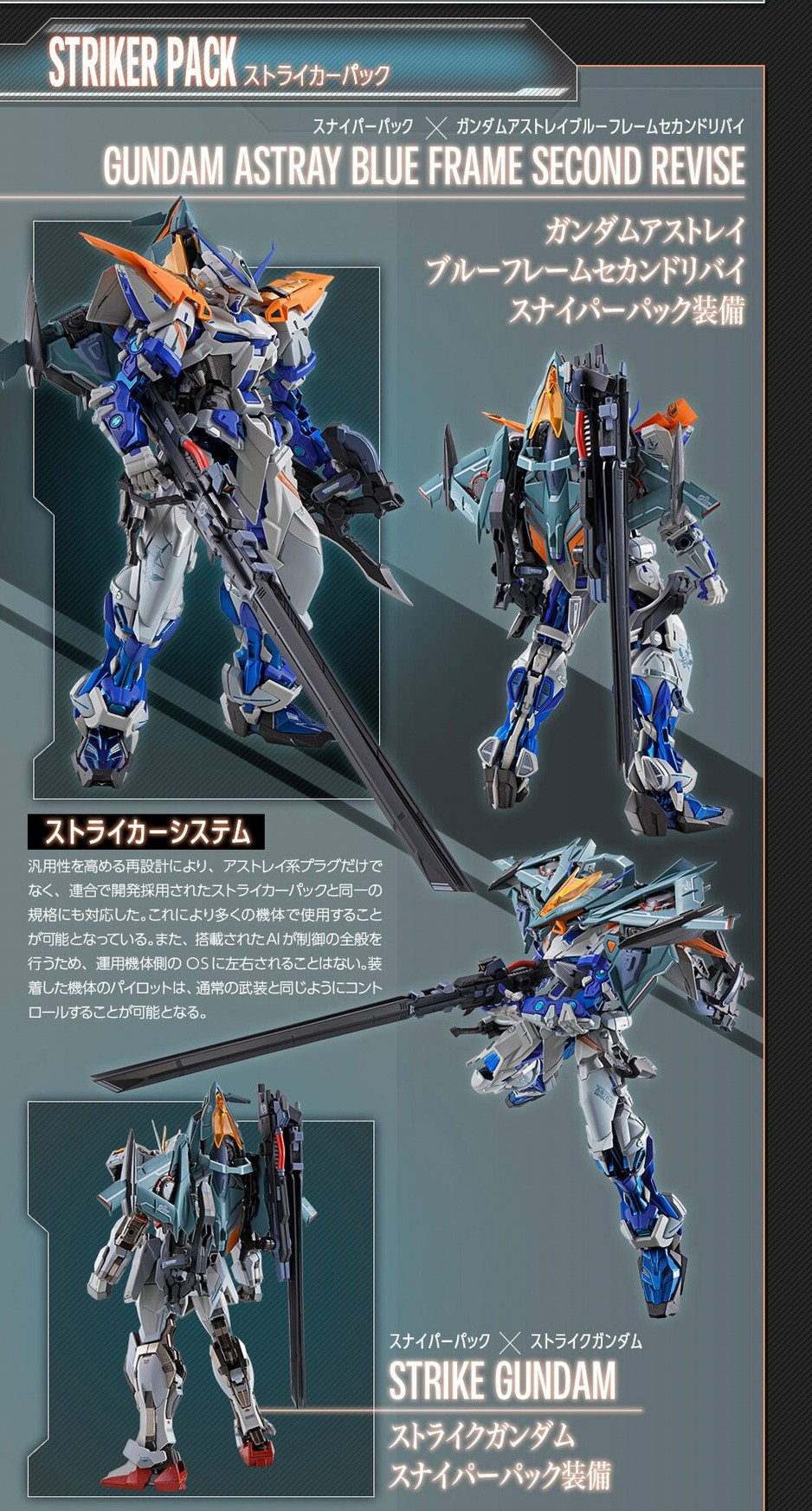 PRE-ORDER : METAL BUILD Sniper Pack