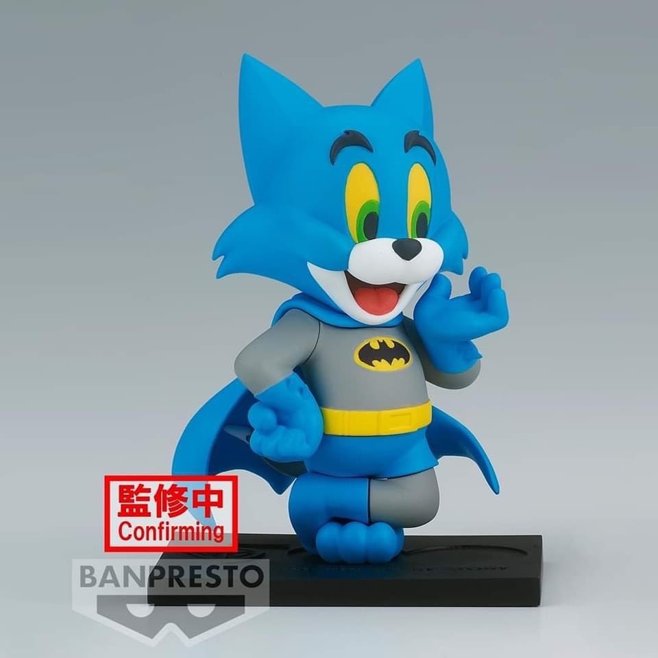 Tom And Jerry Figure Collection ～Tom And Jerry As Batman～ WB100Th Anniversary Ver. By Banpresto (A:Tom) (B:Jerry)
