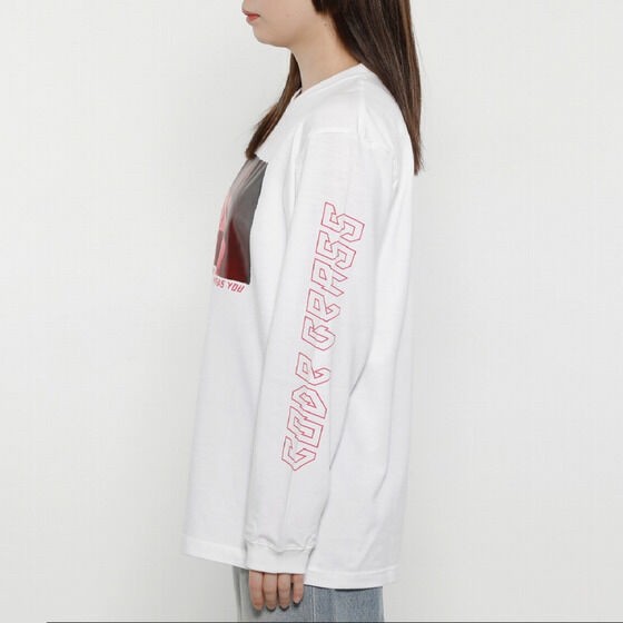 PRE-ORDER : Code Geass R4G Long Sleeve T-shirt Lelouch Pattern