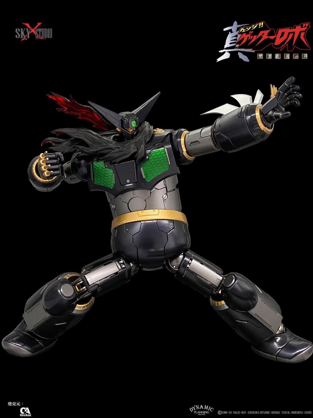 Pre-order : "Getter Robot: The Last Day" Black Getter by Sky X Studio