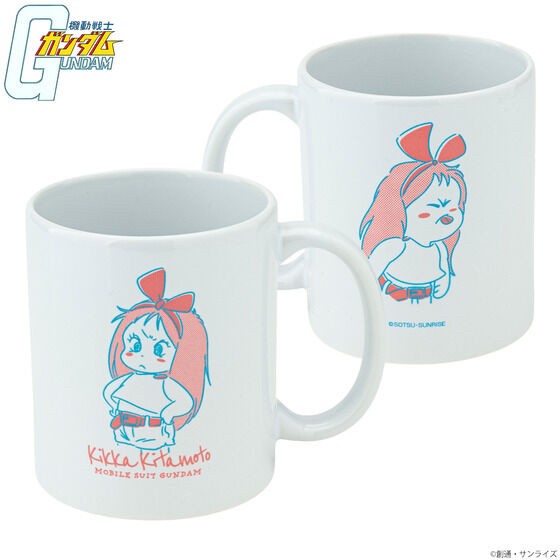 PRE-ORDER : Mobile Suit Gundam Kikka Collection Mug
