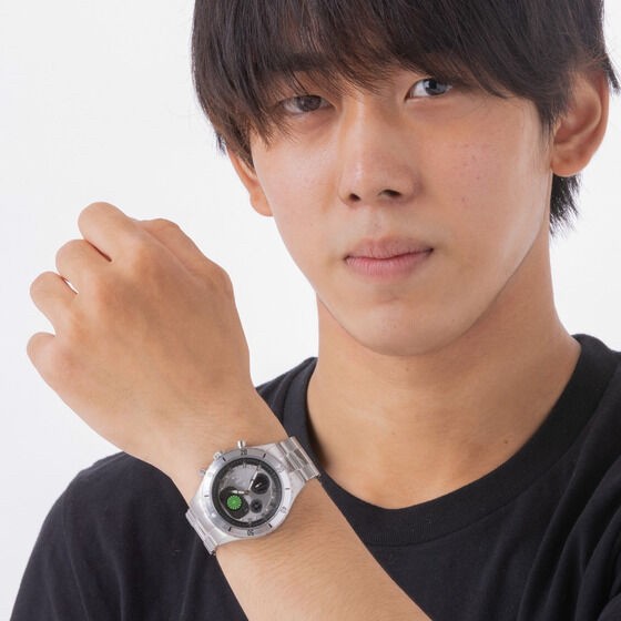 PRE-ORDER : Showa Kamen Rider Chronograph Watch [Live Action Watch] [BLACK・Shadow Moon]