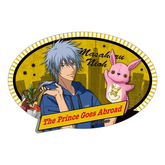 PRE-ORDER : New Prince of Tennis The Prince Goes Abroad Luggage Sticker Set