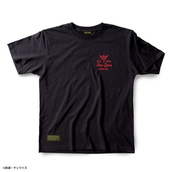 PRE-ORDER : STRICT-G.ARMS "Mobile Suit Gundam UC" T-shirt with Emblem