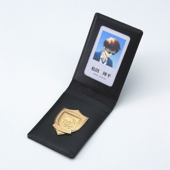 PRE-ORDER : Detective Conan Genuine Leather Pass Case Police Academy Group