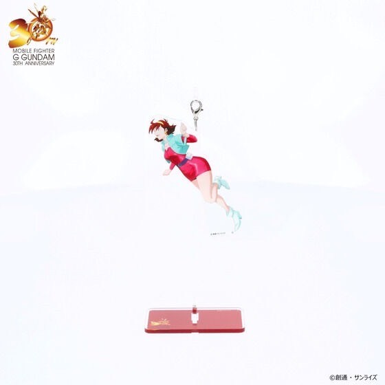 PRE-ORDER : Mobile Fighter G Gundam 30th Anniversary Illustration Swinging Acrylic Stand Character (9 types)