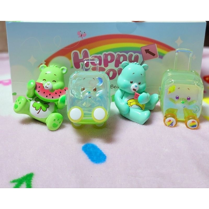 โมเดล ได้ 1 ตัว | Care Bears Baby - Happy Tour Series by Miniso