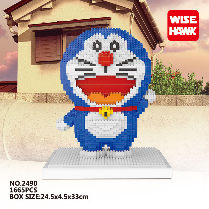 Wise Hawk 2490 Doraemon 1665pcs