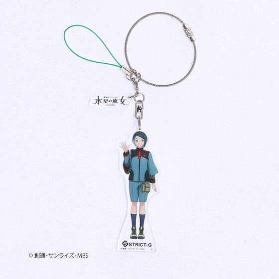 PRE-ORDER : STRICT-G "Mobile Suit Gundam: The Witch from Mercury" Acrylic Keychain
