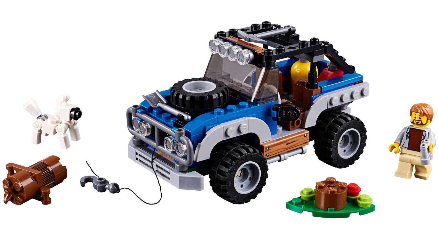 LEPIN 24040 Creator 3-in-1 Outback Adventures 252pcs