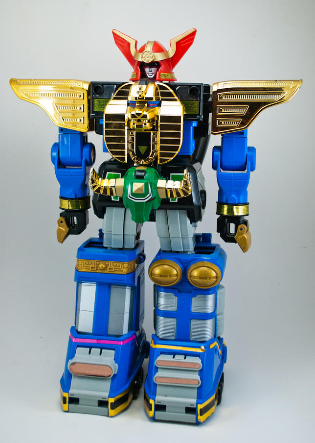 Chouriki Sentai Ohranger - DX OhRanger Robo by Bandai (มือสอง ติดสตก.แล้ว)