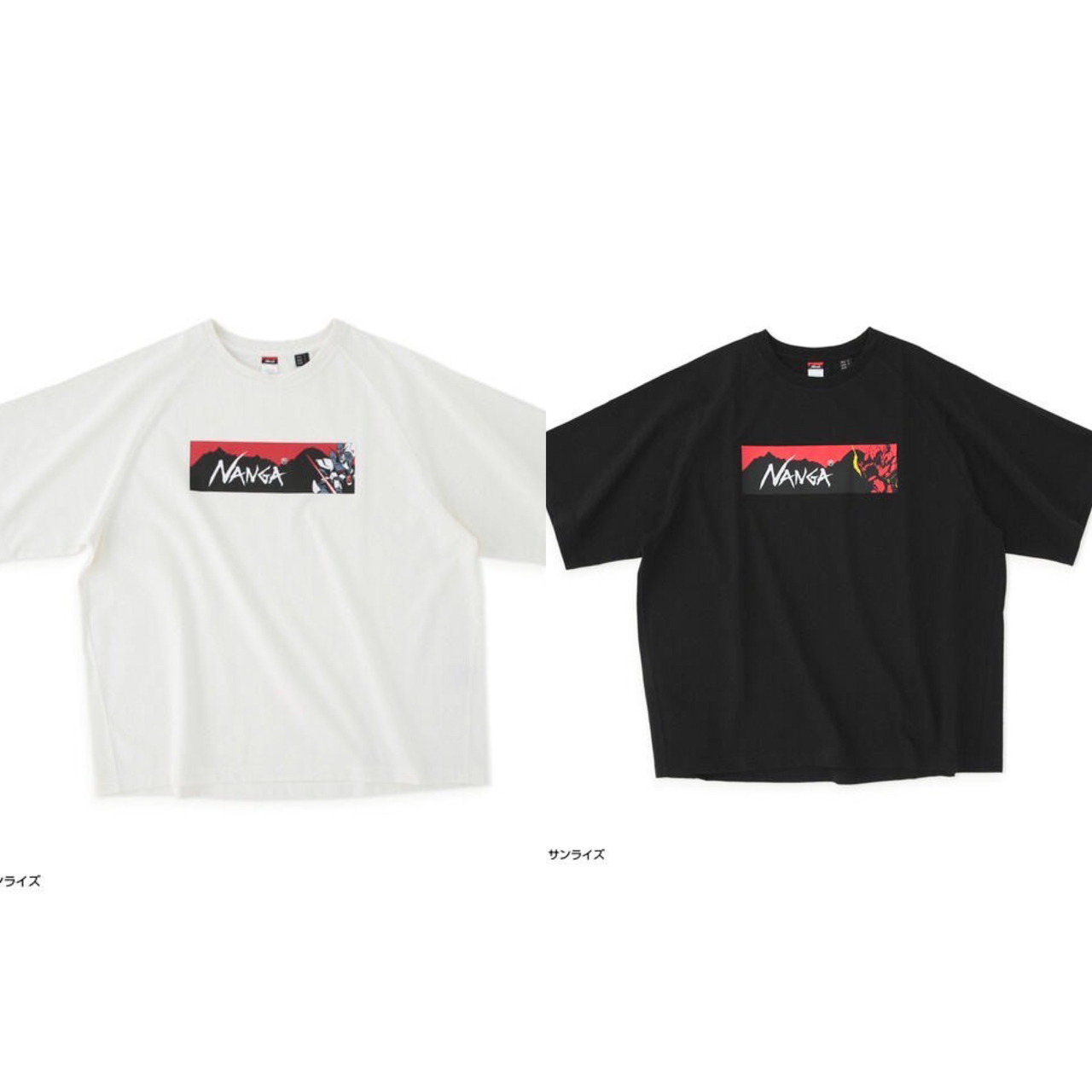 PRE-ORDER : STRICT-G NANGA "Mobile Suit Gundam: Char's Counterattack" Logo Raglan T-shirt