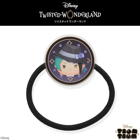 PRE-ORDER : Disney Twisted Wonderland Tsum Tsum Acrylic Hair Tie