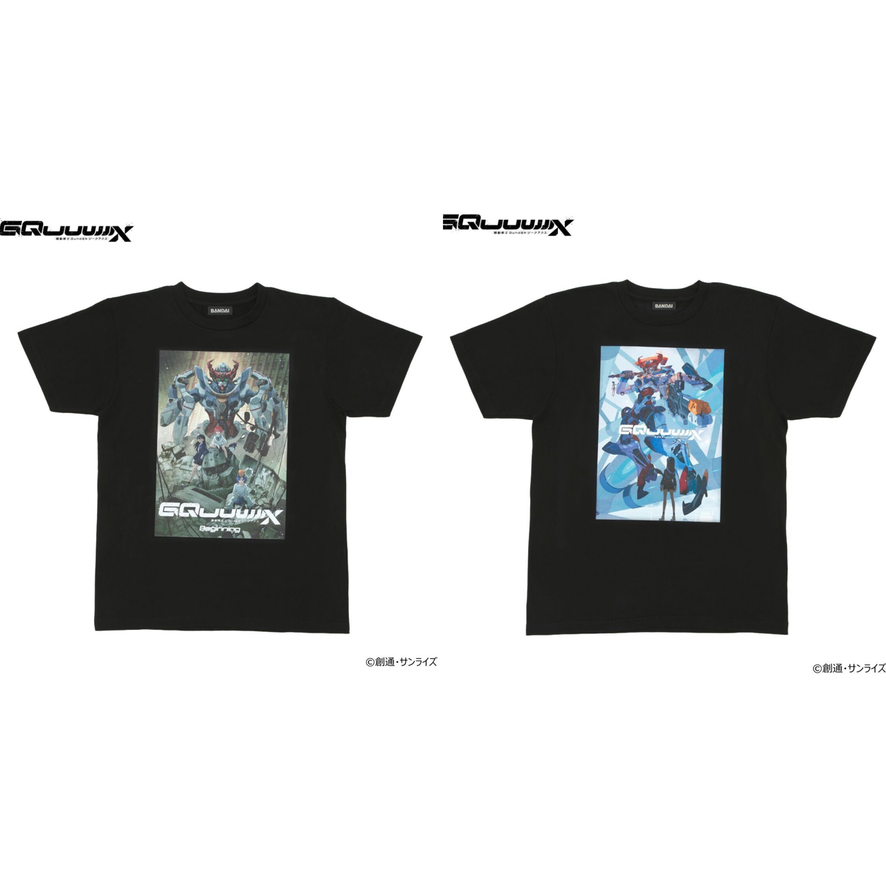 PRE-ORDER : Mobile Suit Gundam GQuuuuuuX Full Color T-Shirt