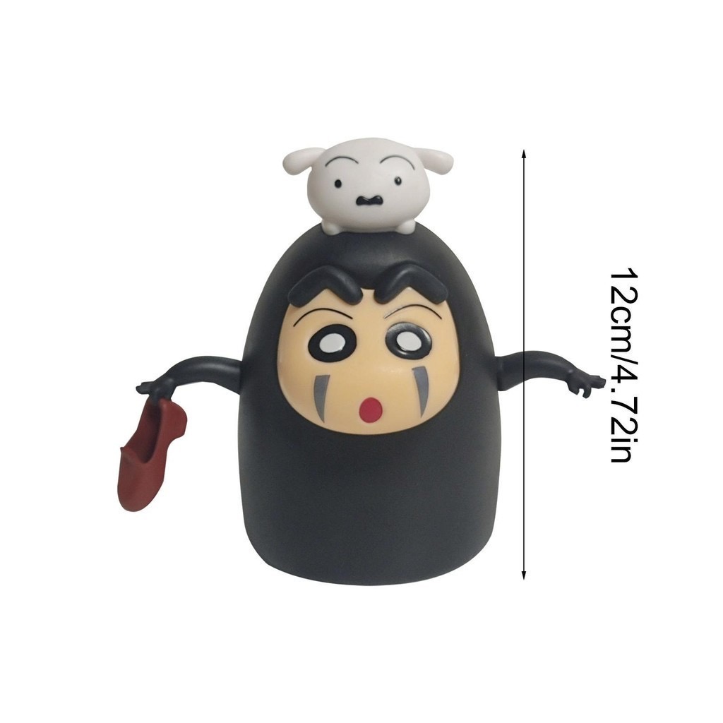 โมเดล ชินจัง Crayon Shinchan x Spirited Away No Face Ver.
