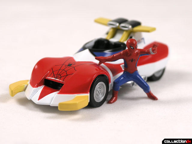 Soul Of Chogokin GX-33 Spiderman & Leopaldon by Bandai